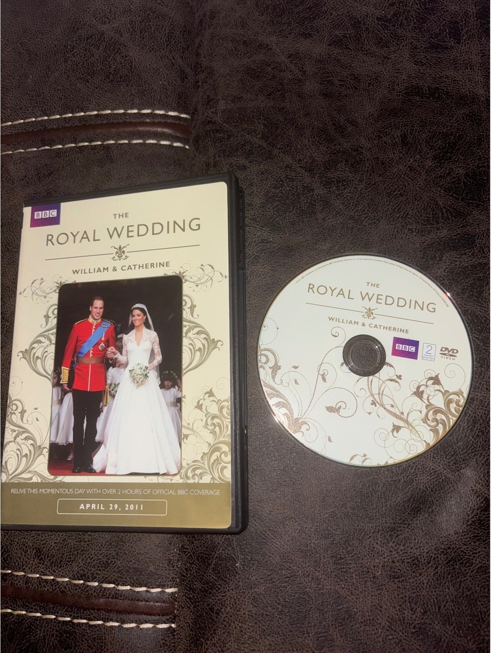 Royal Wedding William & Catherine BBC DVD 2011 Souvenir Wedding Ceremony